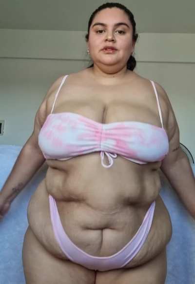 Can you imagine every part of my belly and tits bouncing on top of you?