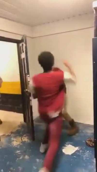 dudes from my school, I'm not the one recording