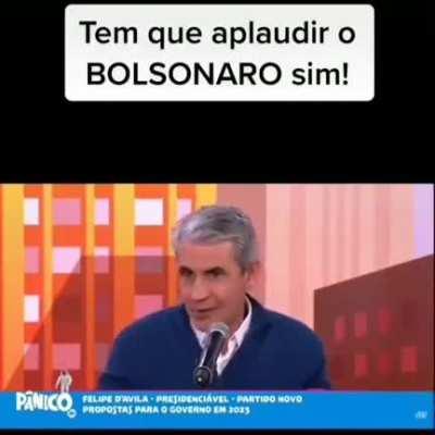 Candidato do Novo desagradando o Amoeba em 3...2...1...