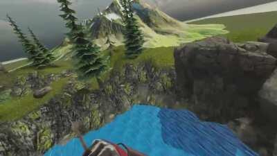 [Blade and Sorcery] Pulling an arrow out of your chest in VR