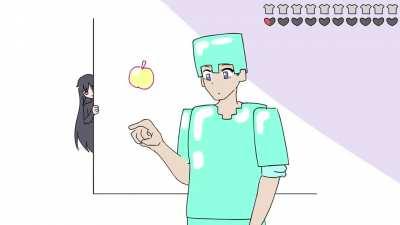 Enderman wants a hug (anime Ver.) [OC]