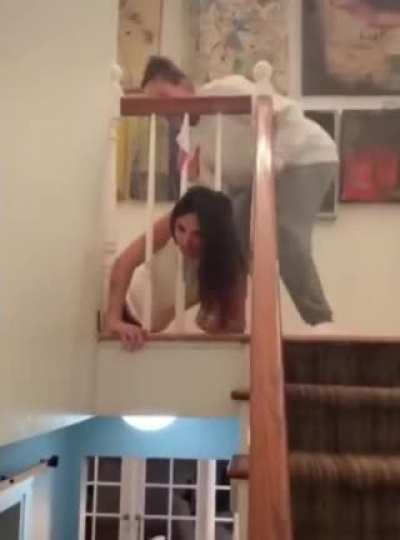 HMC While I get stuck making a prank video