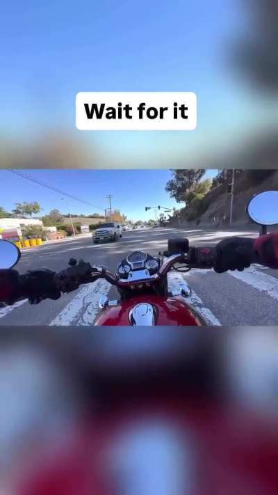 He was fine for exactly 5 seconds