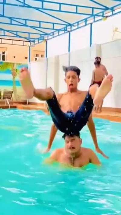 This hurt just by watching