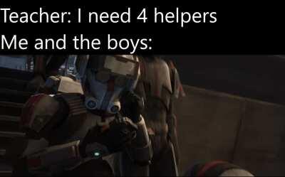 This isn't a job for the regs