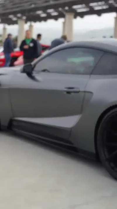 What is this , Side view looks like sick custom mustang but from back looks like ferrari.