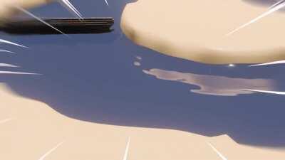 accurate simulation I made of the evergreen boat