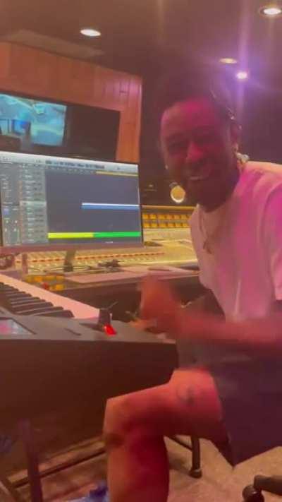 From his tweet where he did the bridge to SWEET