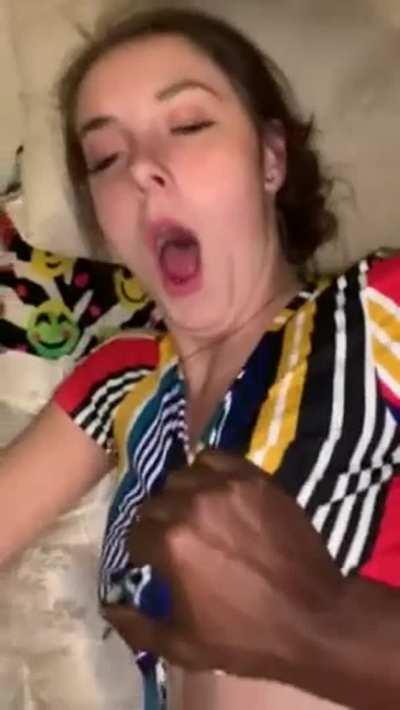 Sexy College Girl Taking BBC