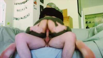 Ripping Her Leggings For Easier Access