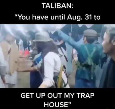 CONTEXT: US & allies are supposed to pull out forces by August 31 2021.