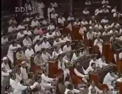 Sushmaji's definition of secularism. This lady set ablaze the floor of the parliament with her speeches. Miss such great politicians!