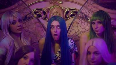 Maybe Baby (Мэйби Бэйби) doing (Ahegao)