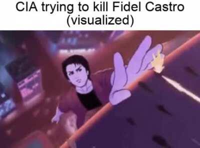 Fidel meanwhile sips milkshakes and worries about his favourite cow