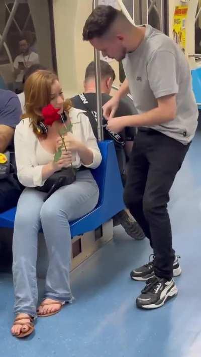 She deserves a rose