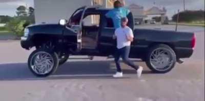 Ghost Riding The Whip Goes Terribly Wrong