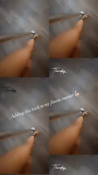 I Hope she makes another onlyfans for her legs like Karrueche did for feet.. 