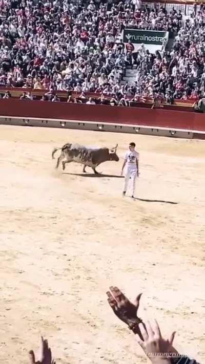 The audience wasn't the only one shocked.