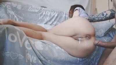 Dripping Anal Creampie