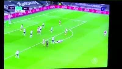 Compilation of Harry Kane committing the same foul as he did on Gabriel