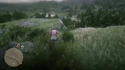 My horse forgot how to fall down.