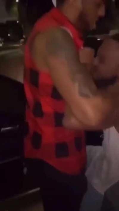 One on One after Gay Pride Atlanta…wait for the choke….submitted him!