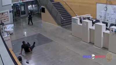 He got my gun!... WHAT?!