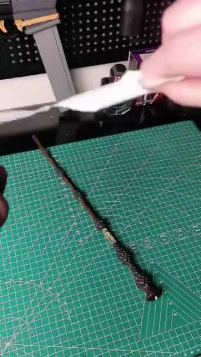 This Harry Potter wand that shoots fire...