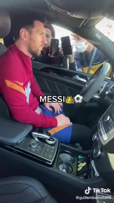 Messi dying inside