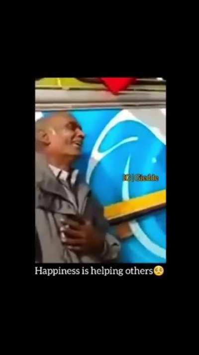 Happiness is in helping others