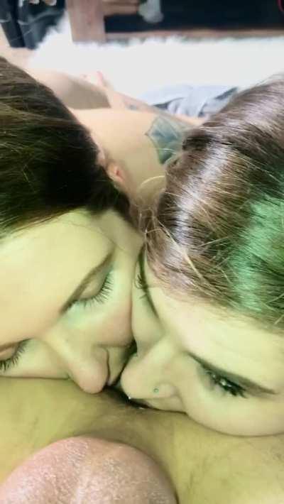 Late night snack for my darlings