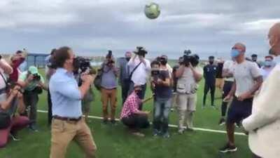Lacalle Pou en la inauguración del centro de Torque hoy