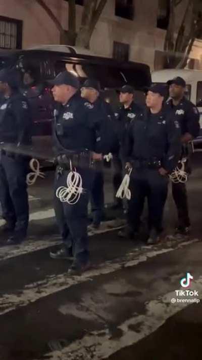 Attempting to sneak into the Met Gala