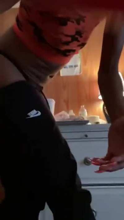 A Lil Teaser From Earlier This Morning After Her Dunkin Donuts Run