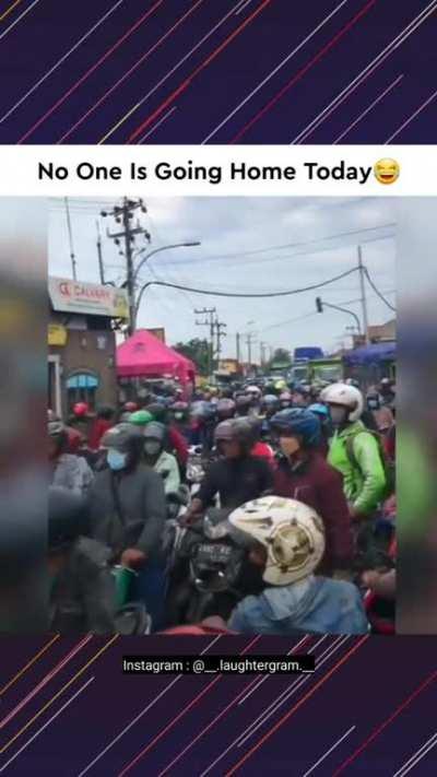 Hinjewadi traffic be like 