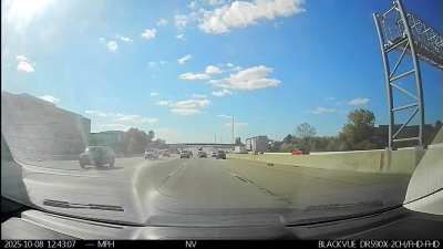 [oc] Distracted by the pillow, this La-Z-Boy didn't keep their eyes on the road and missed the larger obstacle.