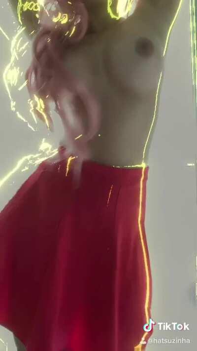 I really don't know where this dance came from 🙃 But here's some boobies for you