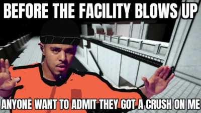 You know you're in trouble when the music starts playing