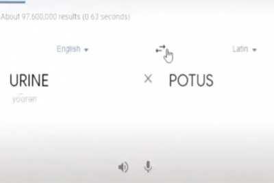 No one can tell me pee isn't a beverage