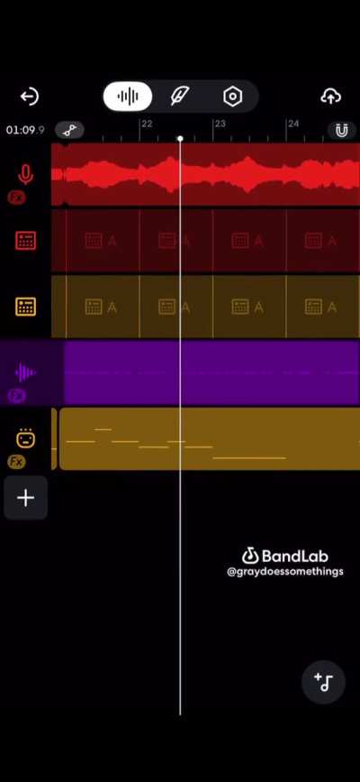 Laputa cover using an online omnichord and BandLab