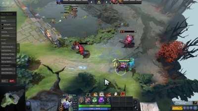 Pro tip: You can actually control which hero the death ward attacks