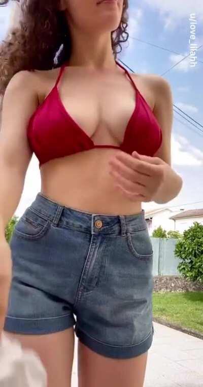 This is what the girl next door is doing when you aren’t looking ;)