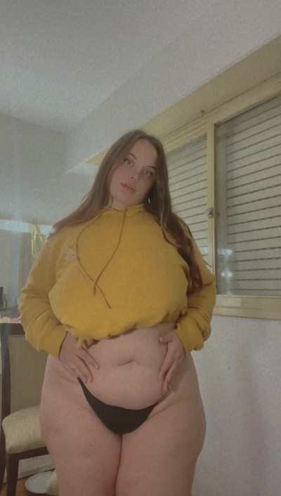 You’ll have to hold me tight… or I’ll explode from desire