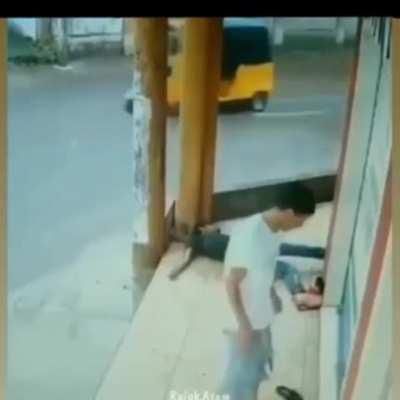 Luta muito disputada