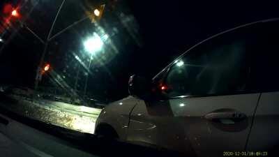 He was pissed, he just got his truck out of the shop......