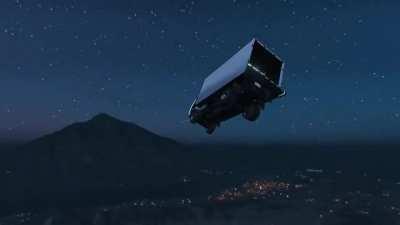 gta euro truck flying simulator