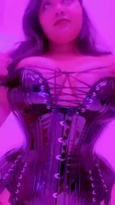 In my favorite shiny outfit