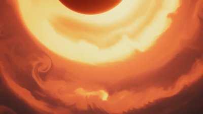 My implementation of a black hole in Unreal Engine 5, hope you like it