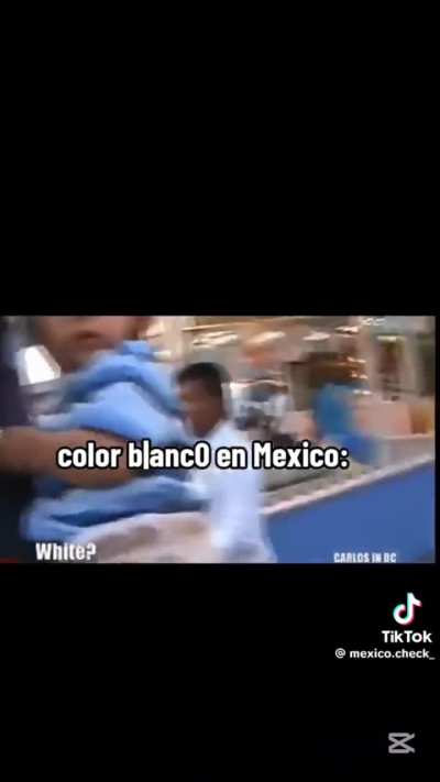 Yo soy blanco y tú? 🤣