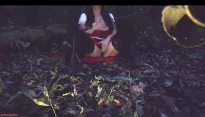 Happy Halloween! 🎃 Play with Little Red Riding Hood if you dare! 👻[sext][cam][vid][pic][rate][fet]